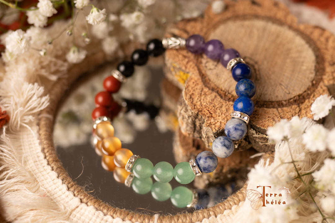 Bracelet 7 chakras - Femme