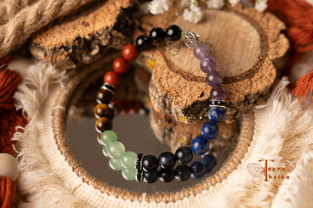 Bracelet 7 chakras - Homme