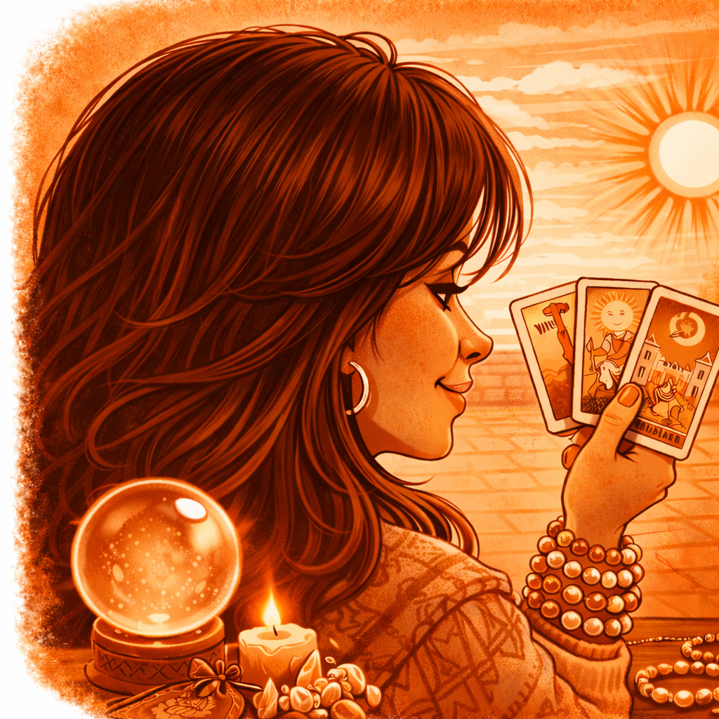 Bracelet à l'intuition - avec carte conseil du Tarot